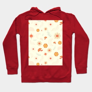 Boho Sunshine Pattern Hoodie